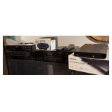 Samsung Blu-ray, Hitachi DVD, Emerson VHS++