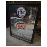 Miller Lite Super Bowl XXXV Sponsor Mirror