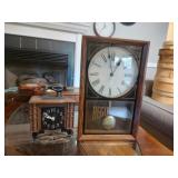 Regulator & Spartus Sewing Machine Clocks