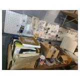 Contents of Desk and Pegboard - Read Details