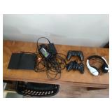 Playstation 2 Console, Controllers, Headset