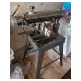 Black & Decker Radial Arm Saw on Metal Stand-Read