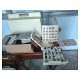 Sewing Machine Case, Pedals, Thread Box