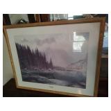 Tranquil Mountains by Engelhardt Print