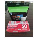 Printer Ink and 50 Diskettes