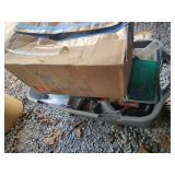 Tote of Sewing Supplies & More