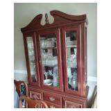 Queen Anne Cherry Hutch- Read Details