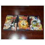 3 Dragonball Z PS2 Games