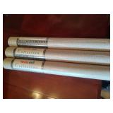 3 Rolls Venilia Prepasted Solid Vinyl Wallcovering