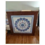 Framed Quilt Piece