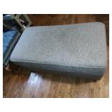 Cindy Crawford Gray Ottoman