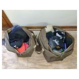 2 Duffel Bags Full of Hats