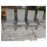 4 Patio Chairs