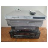 Stereo Receiver, VCR, DVD, and Combo Players
