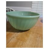 Anchor Hocking Fire King Jadeite Swirl Mixing Bowl