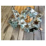 2 Metal Hanging Fountains