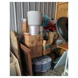 Contents of Corner of Shed