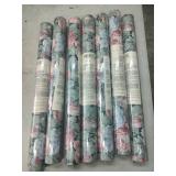 7 Rolls York Floral Wall Covering