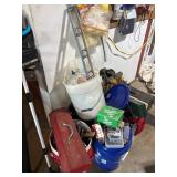 Buckets, Toolboxes & Various Tools Lot