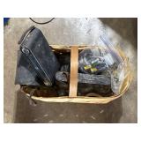 Basket With Vintage Kodak Cameras and Film