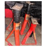 Four Metal Jack Stands