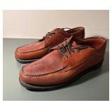 Orvis Leather Moc Toe Shoes