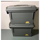 Two Plano Storage Boxes