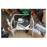 Lamps, Baby Gate, Chair, Scale