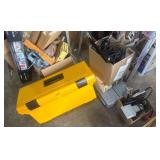 Rubbermaid Yellow Tool Boxï¿½ W/ Assorted Tools