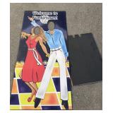 Funky Town Disco Couple Photo Prop Board