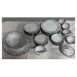 Noritake Colton China 44-Piece Dinnerware Set
