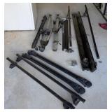 Thule Sweden Car Roof Rack Bar Lot w/ Accessories