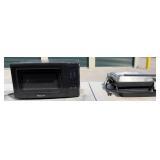 Magic Chef Microwave & George Foreman Grill
