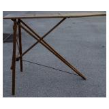 Wood Folding Ironing Board, 47"x12"x33"