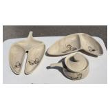 Red Wing Pottery Bob White Dinnerware Set