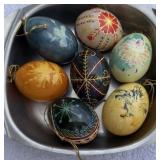 Decorative Hand-Painted Easter Eggs
