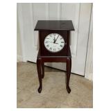 Queen Anne Style Clock Table13x12x26