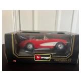 Bburago Chevrolet Corvette 1957 12''x7''x5''