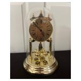 Lanshier Brass Anniversary Clock 9.5''