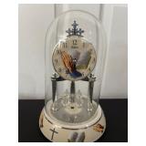 Waltham Dome Clock with Religious Motif 9.5''