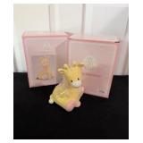 2 GUND Tender Beginnings Ceramic BankNIB