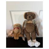 2 Boyd's Bears Plush Toys