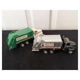 2 Die-Cast Garbage Trucks6'
