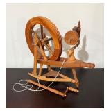 Wooden Spinning Wheel