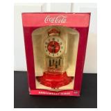 Coca-Cola Anniversary ClockBox 5.75x6x8.5