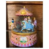 Disney Princess Carousel Music Box 10''