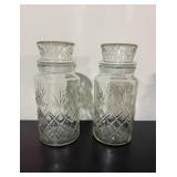 Vtg 'Mr. Peanut' Jars With Lids8'