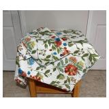 Floral Print Quilted Blanket93×104
