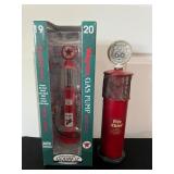 Wayne Gas Pump Replica Coin Banks 14.5'' and 16''