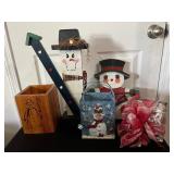 Snowman-Themed Holiday Decor